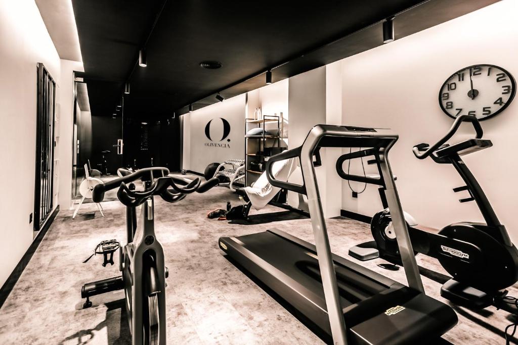 Fitness centrum a/nebo fitness zařízení v ubytování HO Paseo de Almería 9 By Olivencia