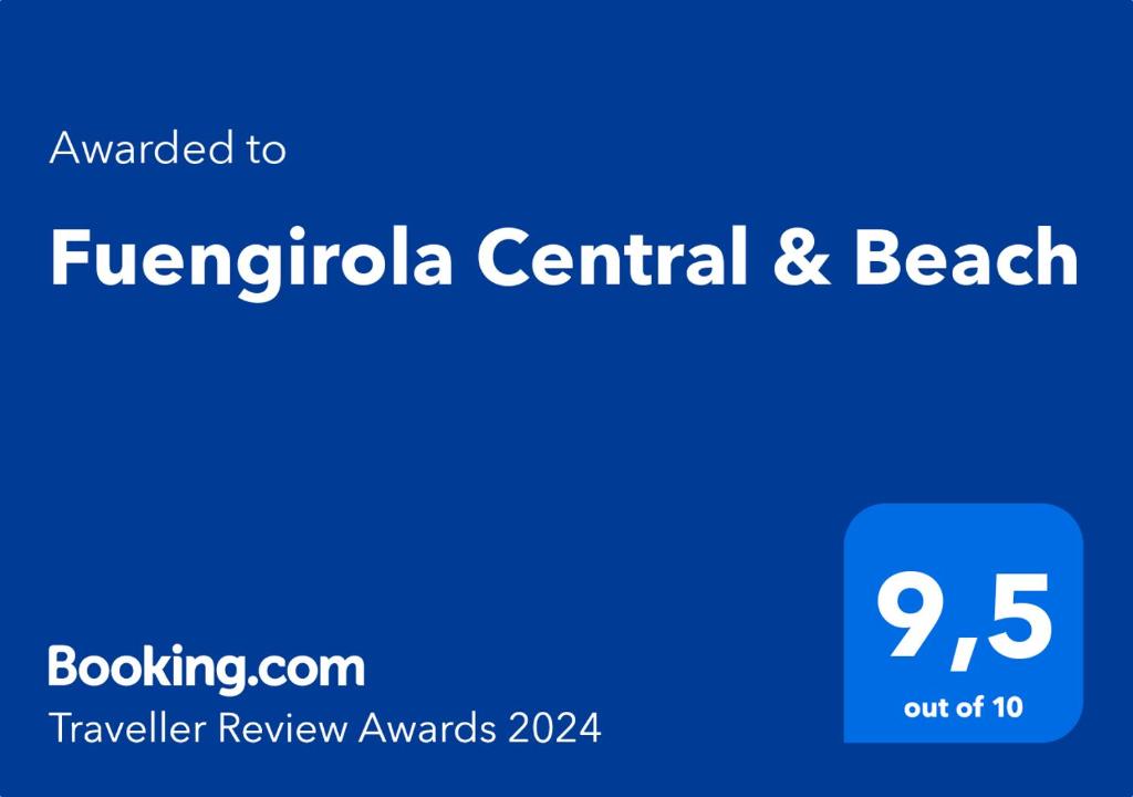 Certifikát, ocenenie alebo iný dokument vystavený v ubytovaní Fuengirola Central & Beach