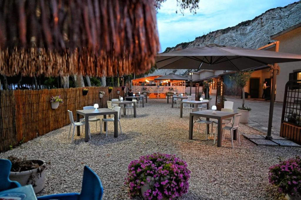 Restaurace v ubytování Eraclea Minoa Village