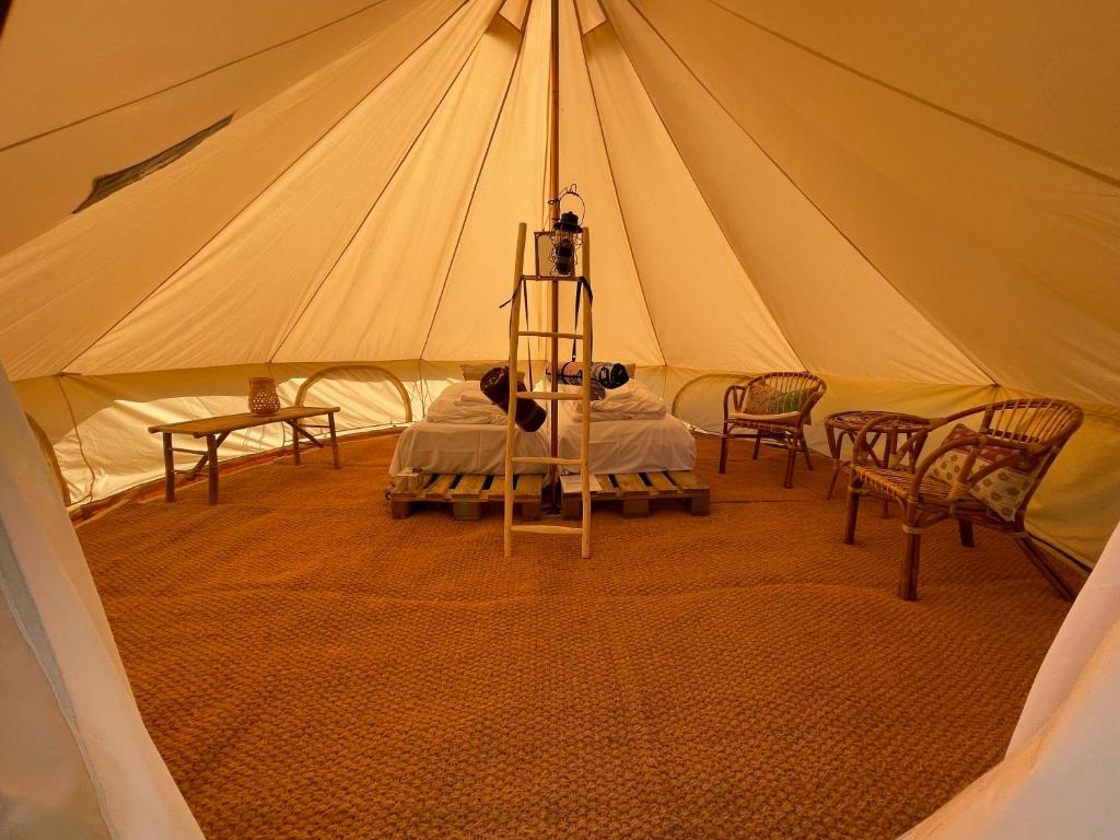 Fotografie z fotogalerie ubytování Mellem-rummet Guesthouse & Glamping v destinaci Tanderup