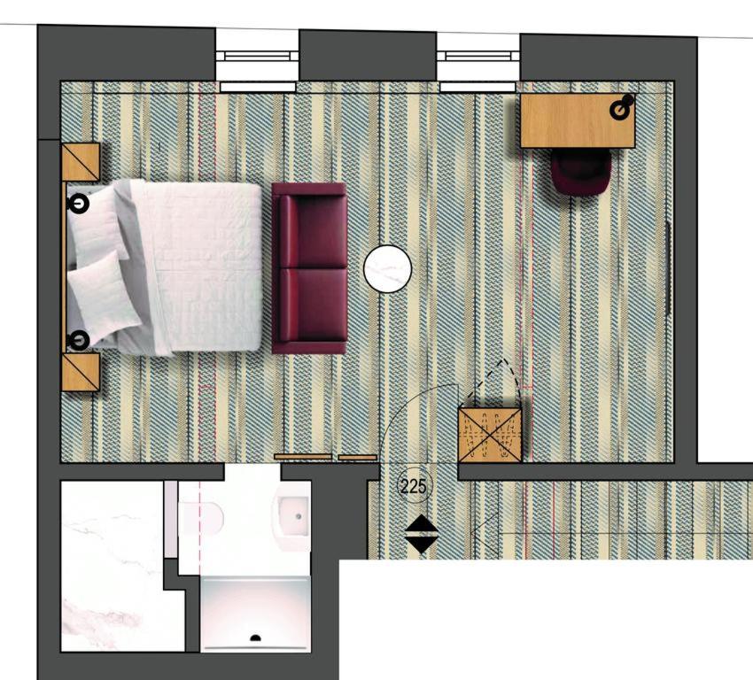 Půdorys ubytování Hotel Miriquidi All Inklusive