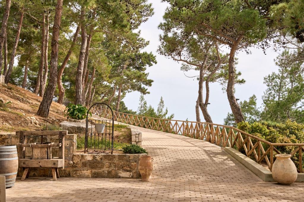 Сад в White Rocks Hotel Kefalonia