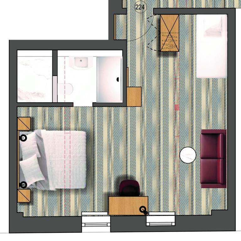 Půdorys ubytování Hotel Miriquidi All Inklusive