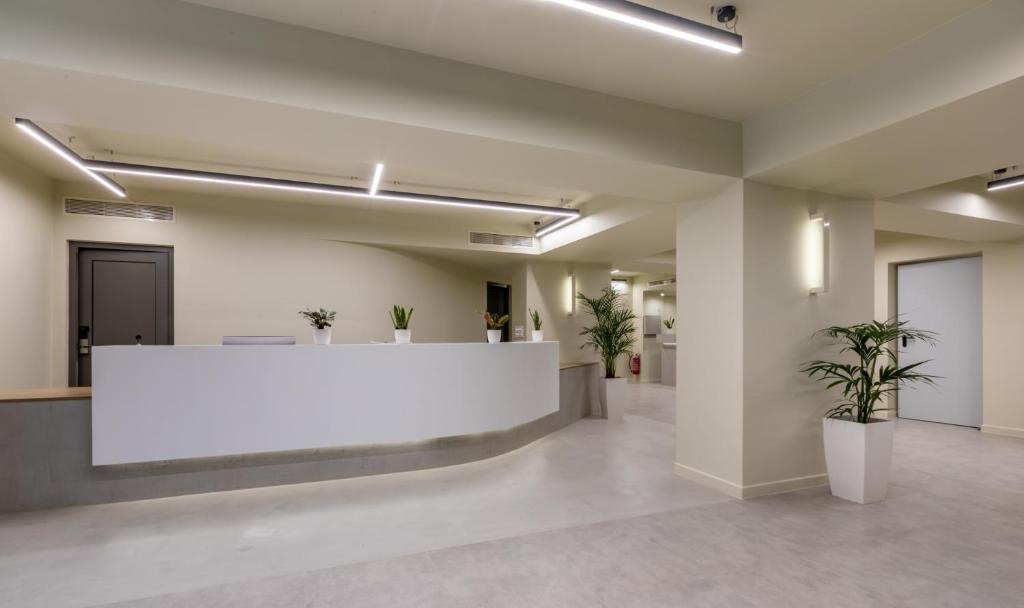 Vstupní hala nebo recepce v ubytování White Olive Elite Rethymno