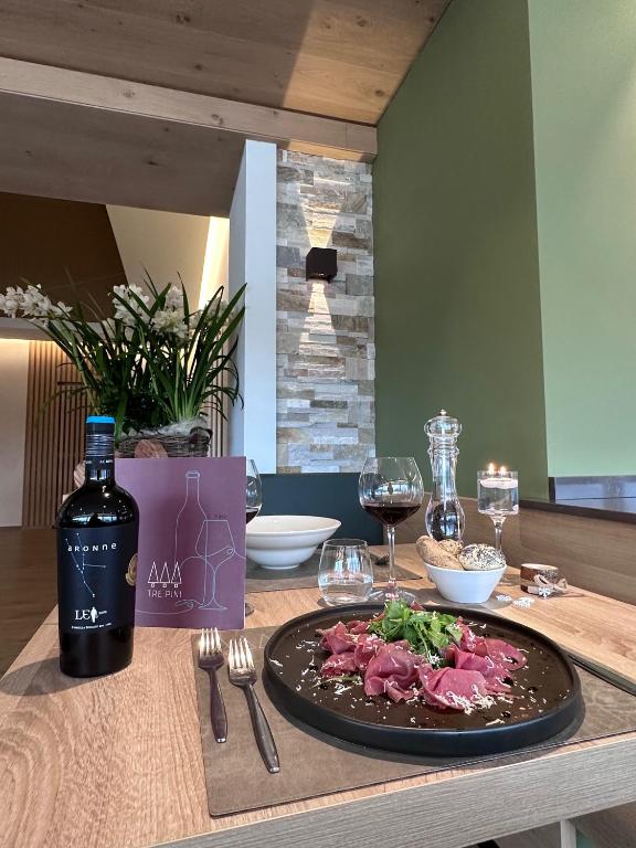 Nápoje v ubytování Hotel Tre Pini