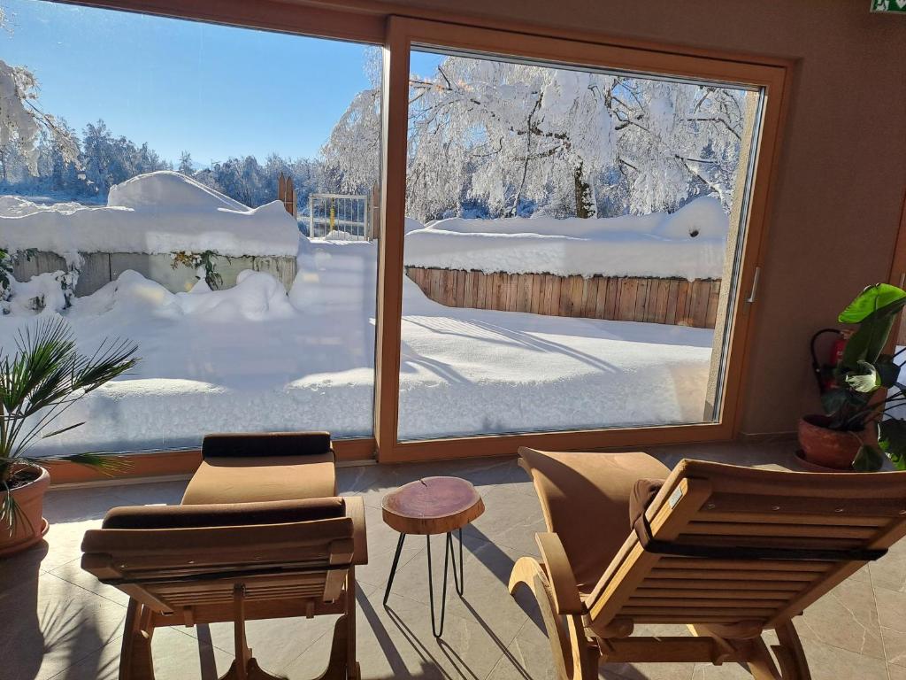 Hotel-Pension Seebad "Seegenuss-Natur-Spa" v zimě