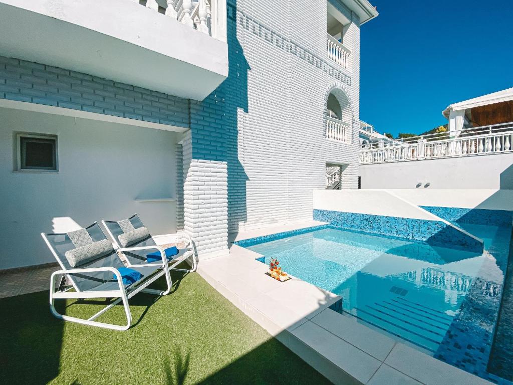 Meandros Boutique & Spa Hotel - Adults Only - 带私人游泳池的豪华套房