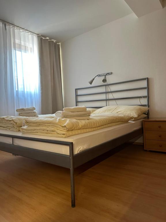Postel nebo postele na pokoji v ubytování Apartmány Telgárt
