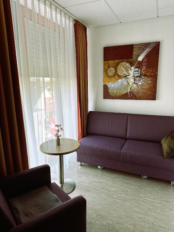 Posezení v ubytování Hotel Efcannos