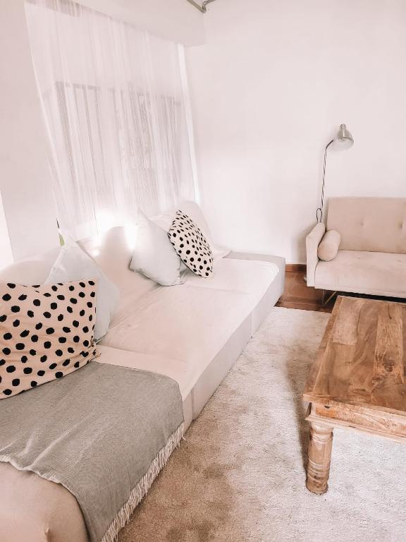 Postel nebo postele na pokoji v ubytování Casa Om