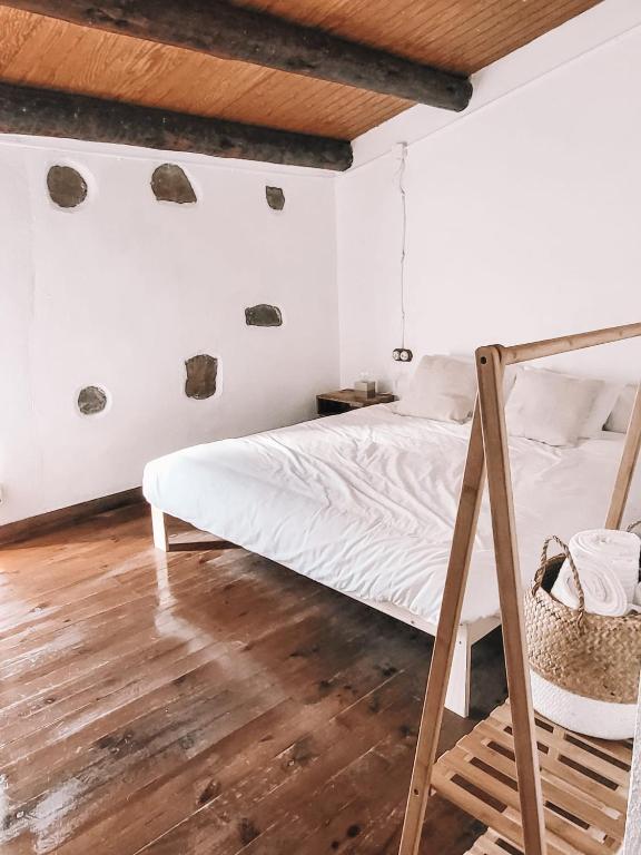 Postel nebo postele na pokoji v ubytování Casa Om