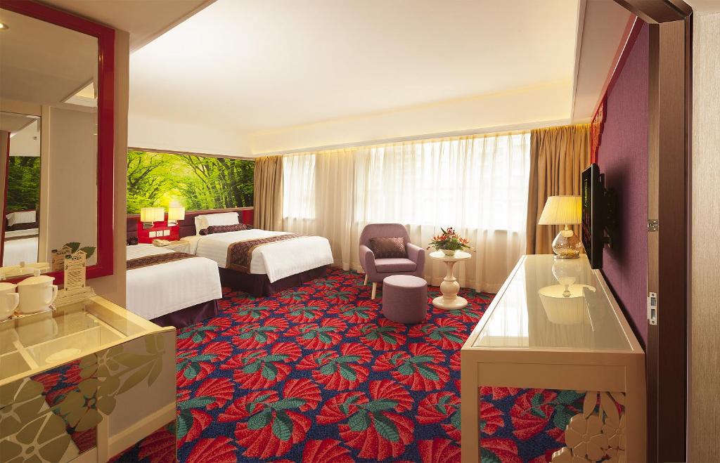 Posezení v ubytování Hotel Beverly Plaza