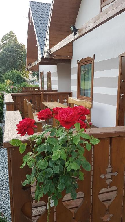 Balcone o terrazza di Domki u Justyny Podgórzyn Karpacz Sosnówka