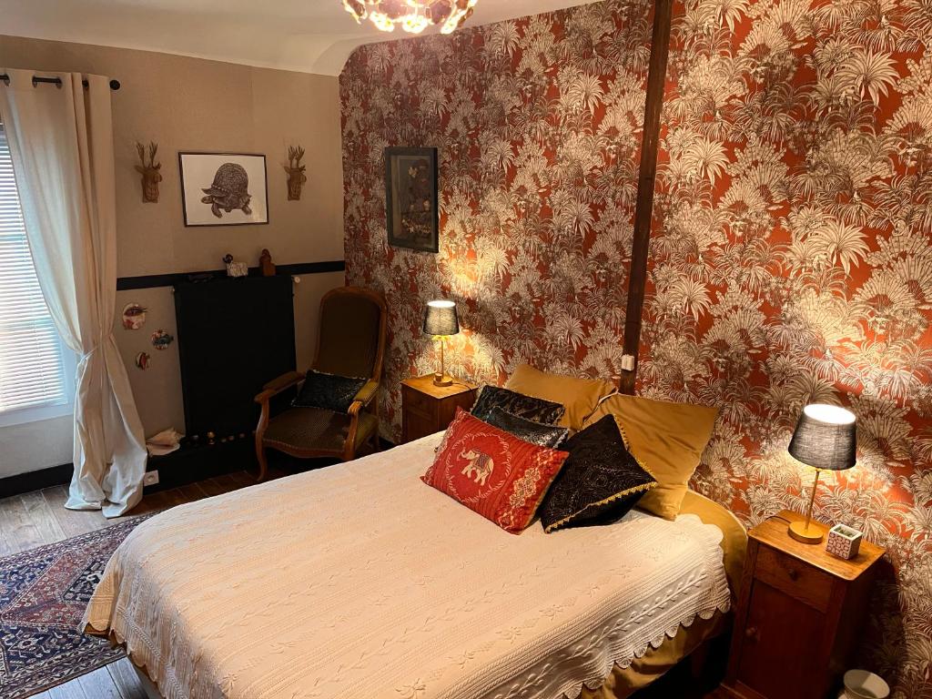 les loges du chaudron - Habitación Doble Con Baño Compartido