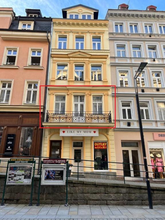 Budova, kde se apartmán nachází
