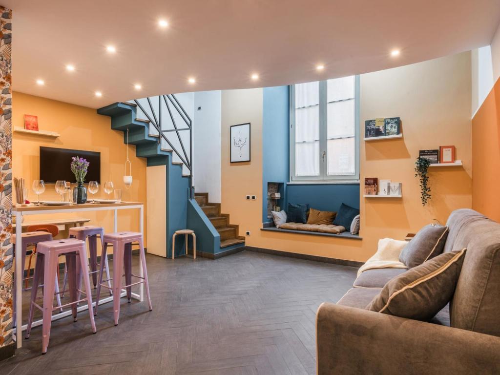 The Best Rent - Colorful loft in Trastevere area