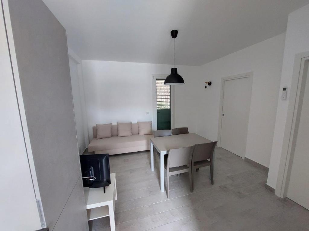 TV a/nebo společenská místnost v ubytování Pitagora Residence