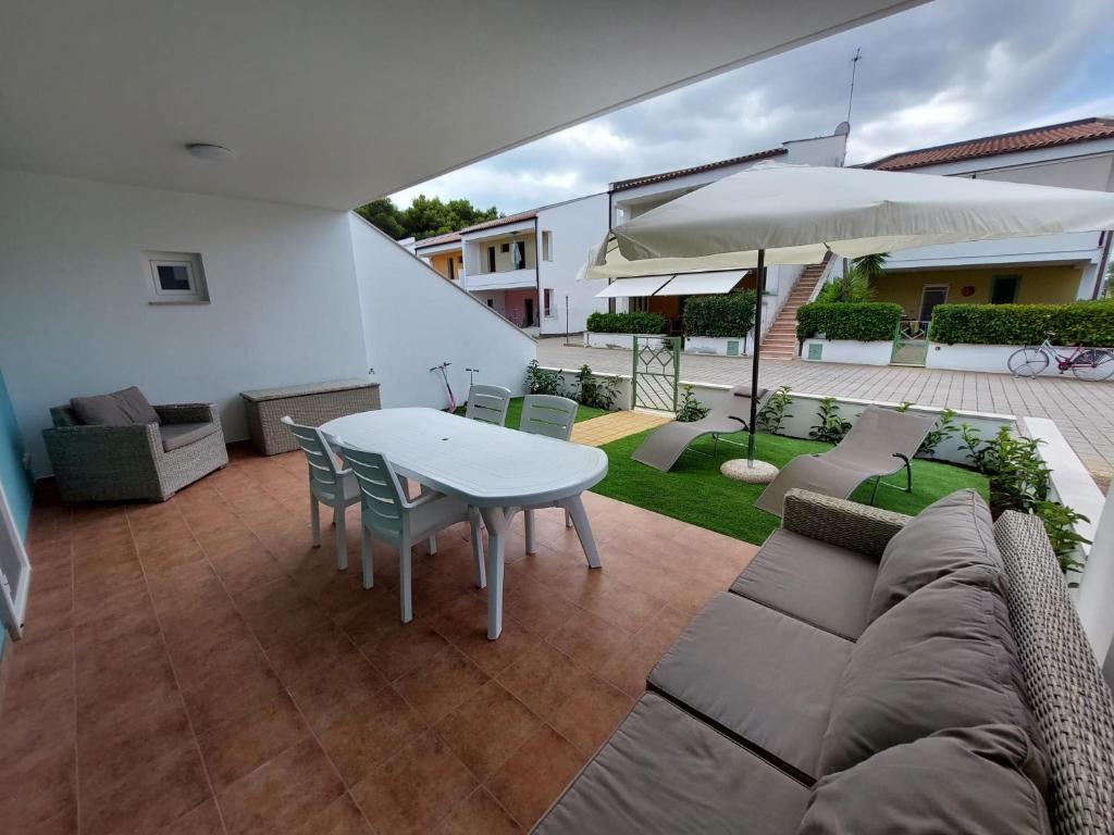 Posezení v ubytování Pitagora Residence