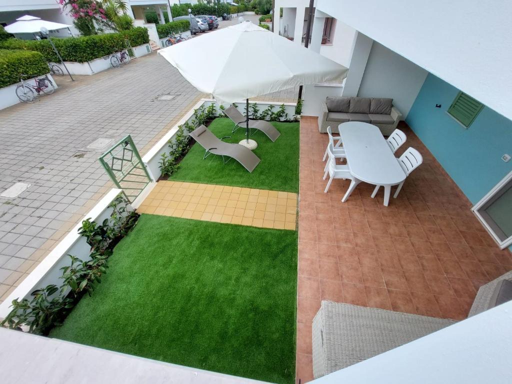 Balkón nebo terasa v ubytování Pitagora Residence