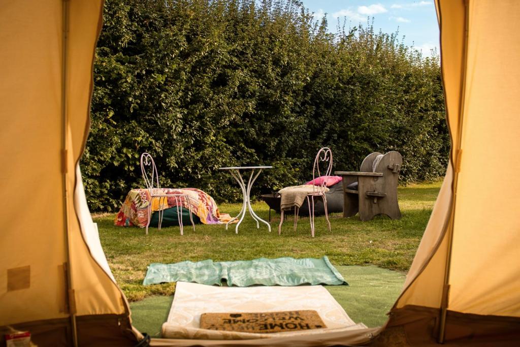 Zahrada ubytování The Follies Glamping