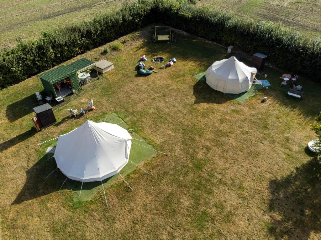 Zahrada ubytování The Follies Glamping