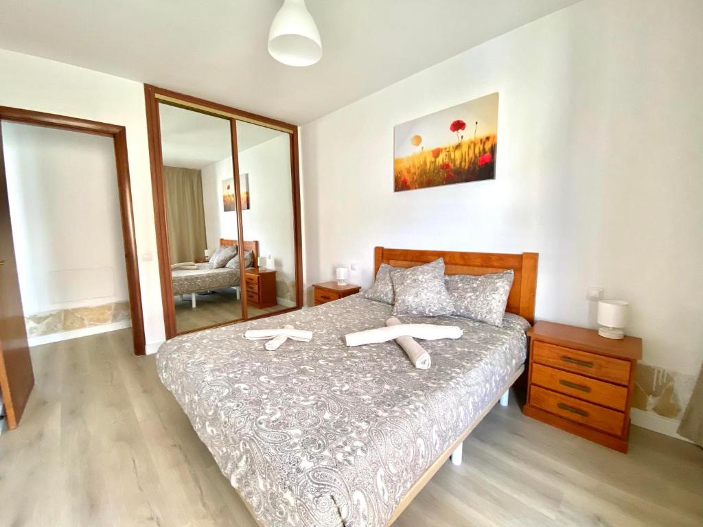 Postel nebo postele na pokoji v ubytování Sofia35