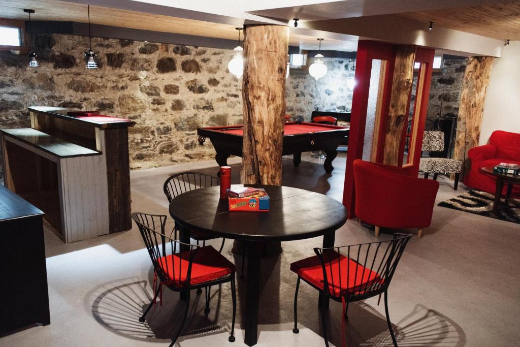 Kuchyň nebo kuchyňský kout v ubytování Auberge Incroyable