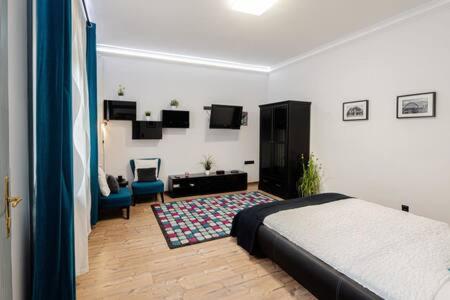 Posteľ alebo postele v izbe v ubytovaní Nice apartment in the center