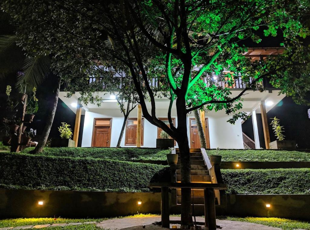 Zahrada ubytování Hari Villa Mirissa