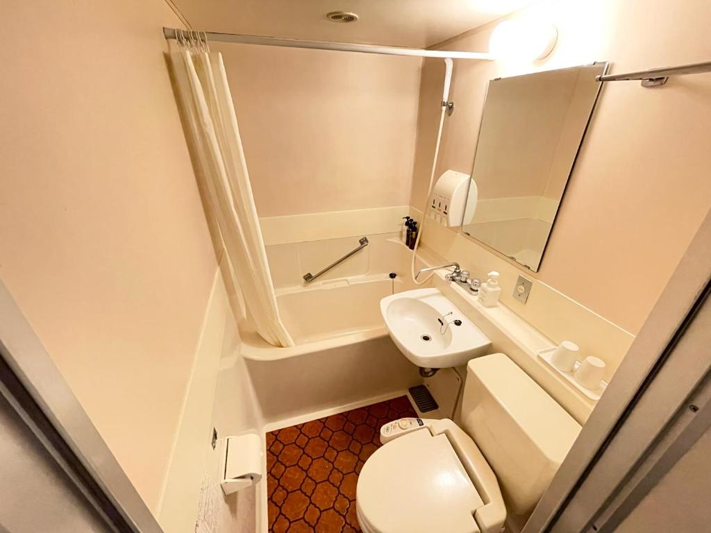 Koupelna v ubytování Smile Hotel Yonago