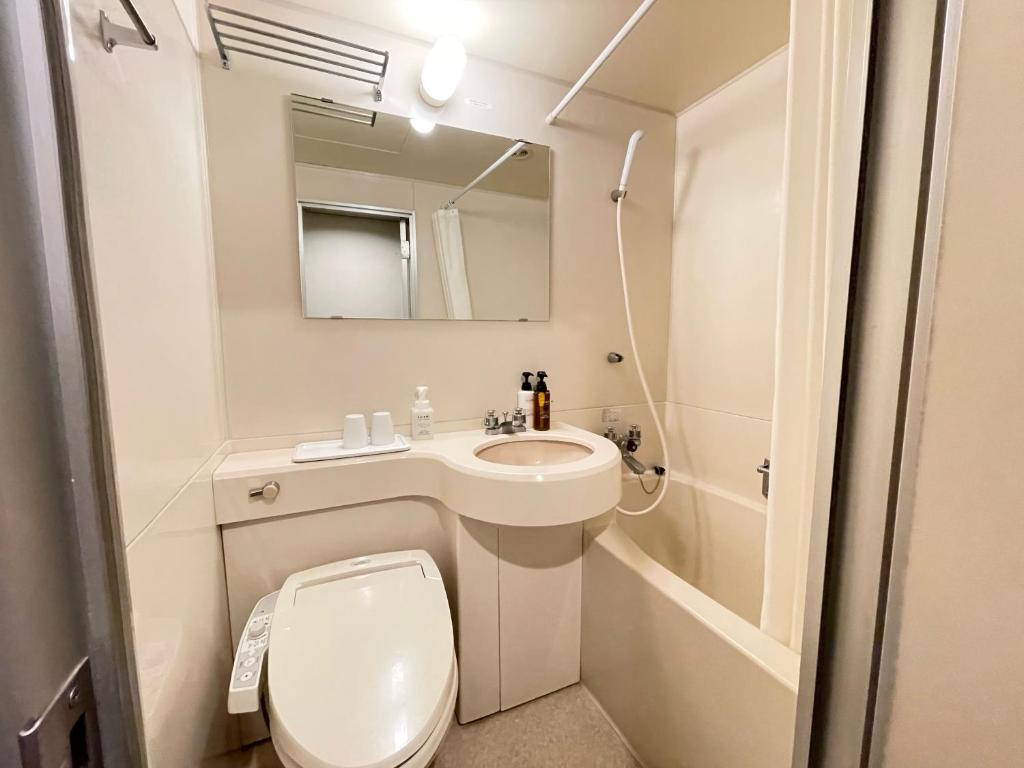 Koupelna v ubytování Smile Hotel Yonago