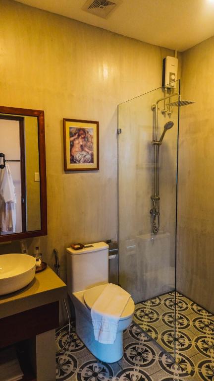 Koupelna v ubytování UNWND Boutique Hotel Camiguin