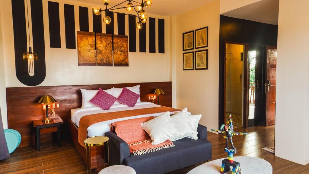 Posezení v ubytování UNWND Boutique Hotel Camiguin
