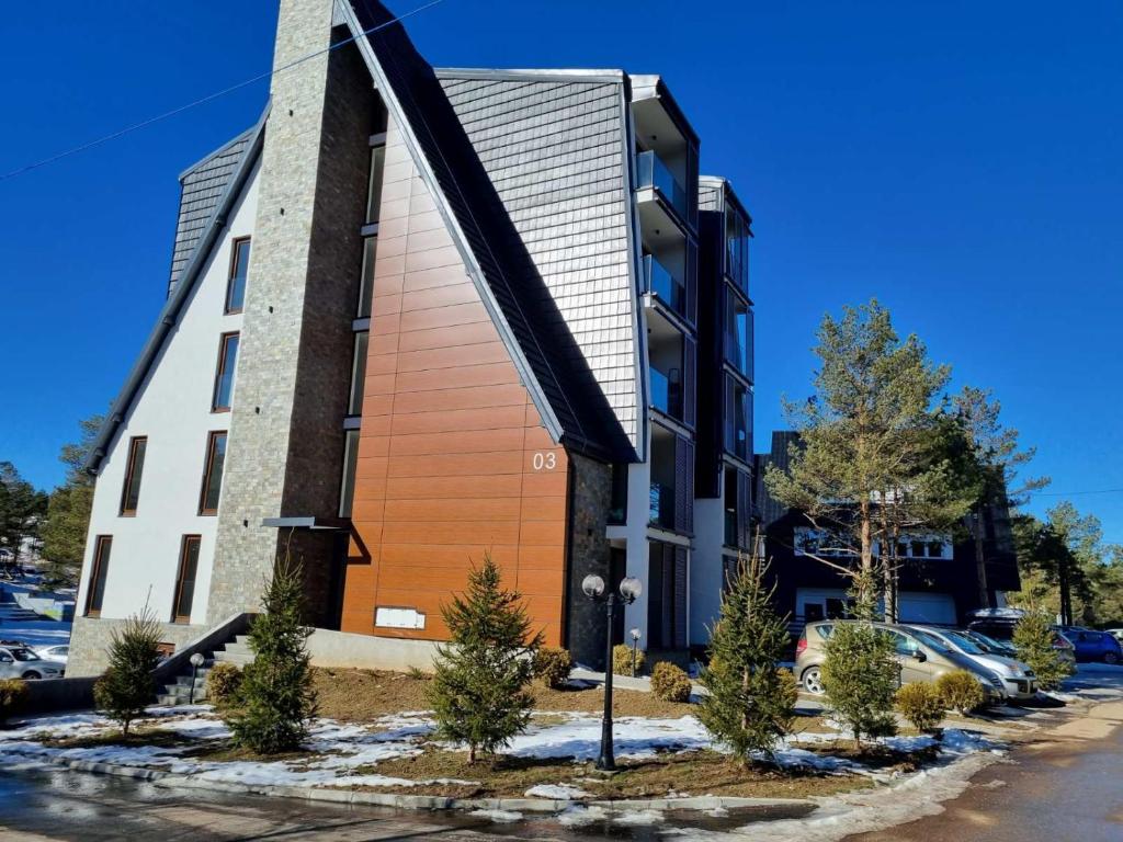 Budova, kde se apartmán nachází