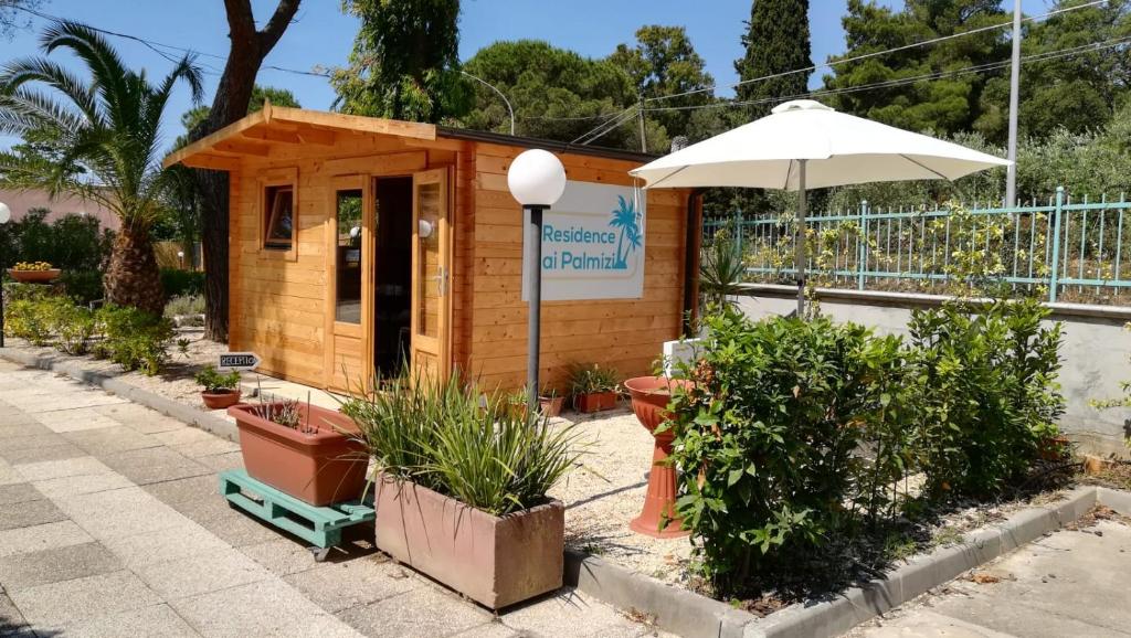 Zahrada ubytování Lido I Palmizi