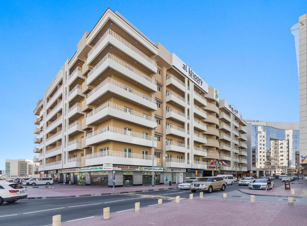 Budova, kde se aparthotel nachází