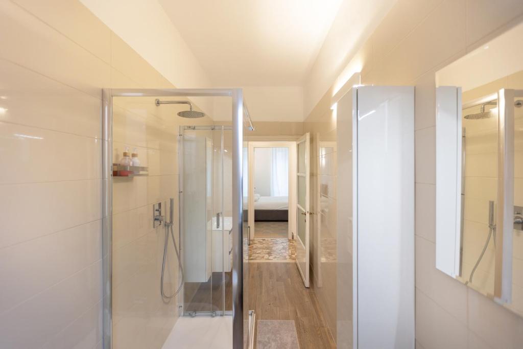 A bathroom at Gaffurio Apartments