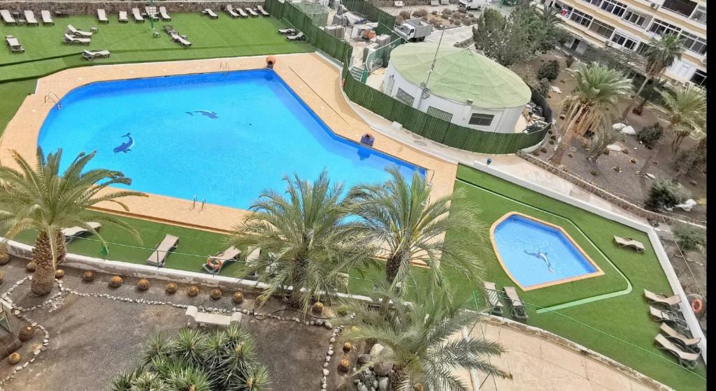 Bazén v ubytovaní Top view central spacious apartment alebo v jeho blízkosti