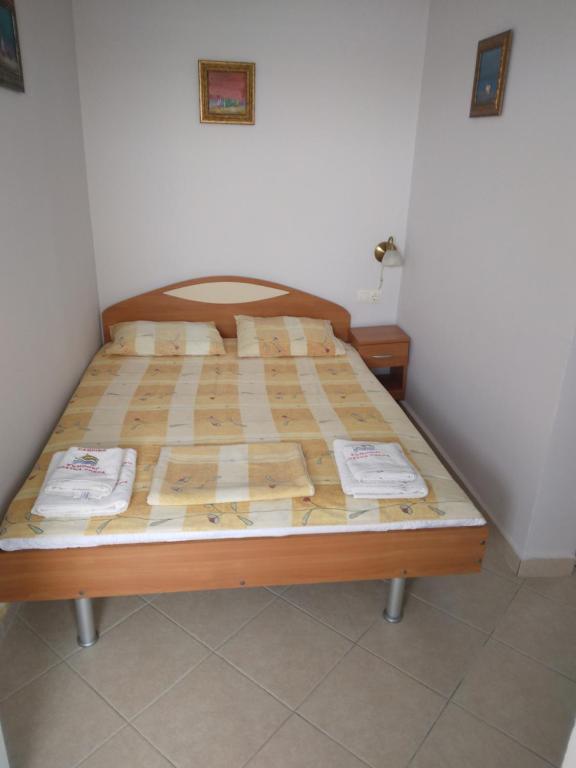 Postel nebo postele na pokoji v ubytování Camping Goldfish