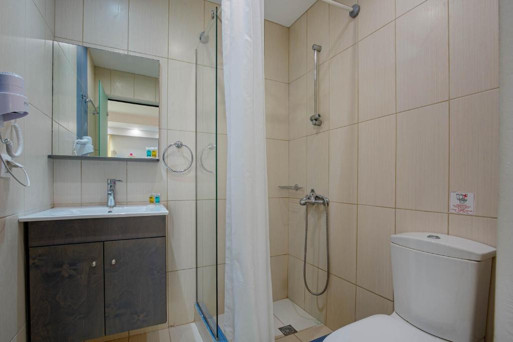 Koupelna v ubytování Palotel Design Gouvia