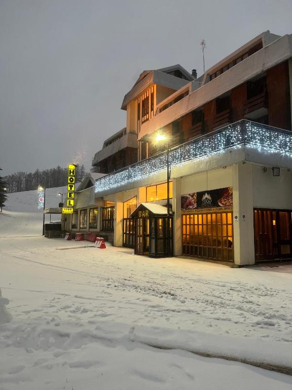 Hotel Togo Monte Terminillo v zimě