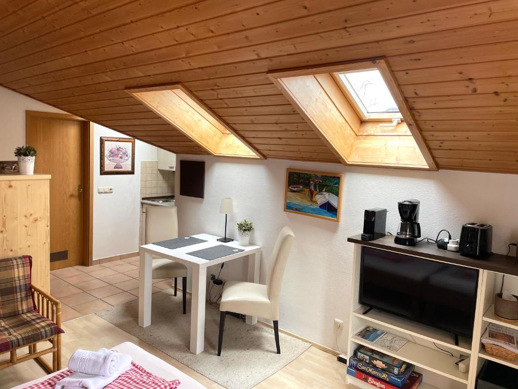 Kuchyň nebo kuchyňský kout v ubytování Appartement Aldea