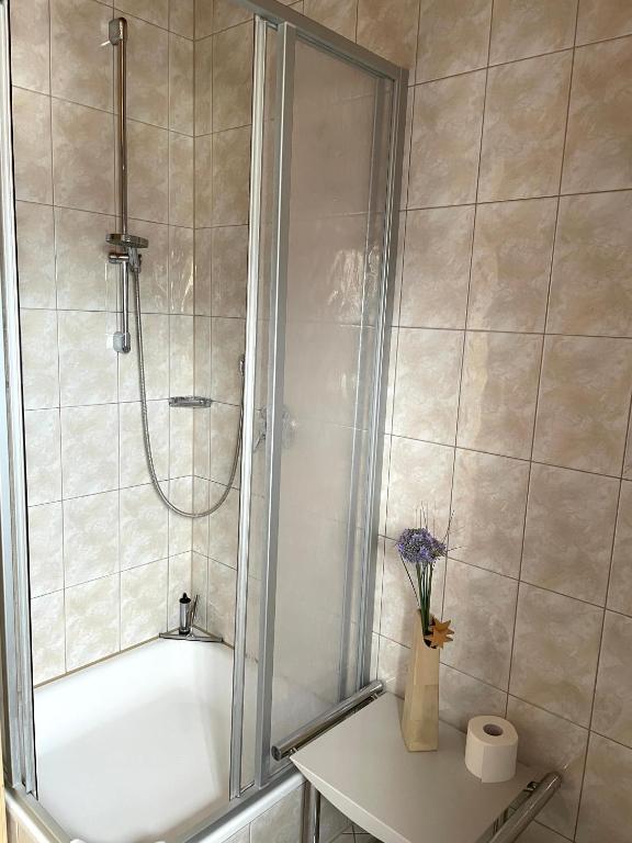 Koupelna v ubytování Appartement Aldea