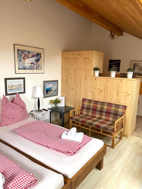 Posezení v ubytování Appartement Aldea