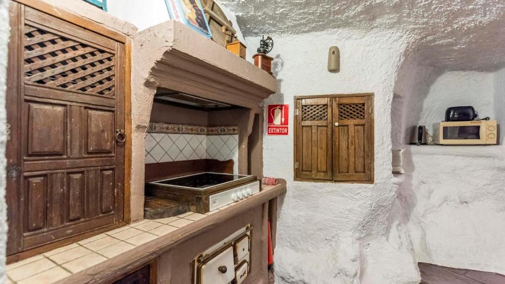 Kuchyň nebo kuchyňský kout v ubytování Casa Marrojo Loja by Ruralidays