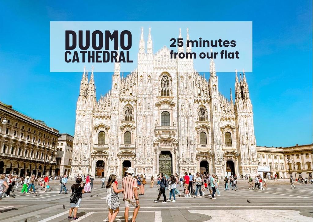 Fortuna Milan - METRO, AC, DUOMO in 25 minutes - Two-Bedroom Apartment