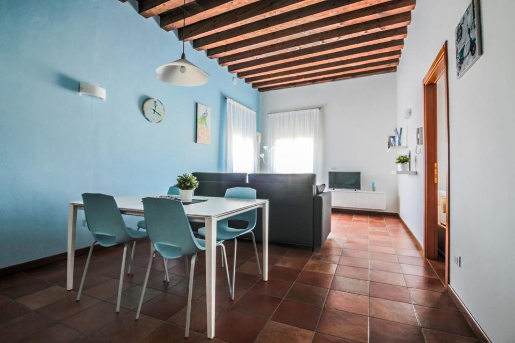 Posezení v ubytování Residence Montegrappa