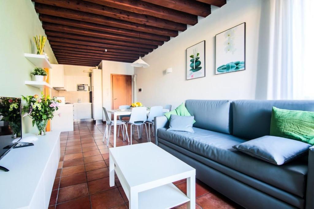 Posezení v ubytování Residence Montegrappa