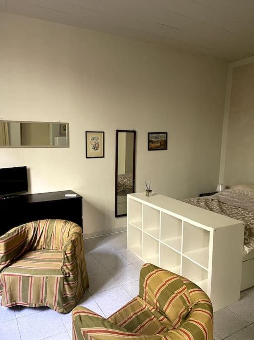 Postel nebo postele na pokoji v ubytování Piccinardihouse - appartamento Crema centro storico