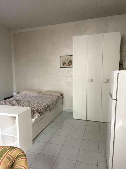 Postel nebo postele na pokoji v ubytování Piccinardihouse - appartamento Crema centro storico
